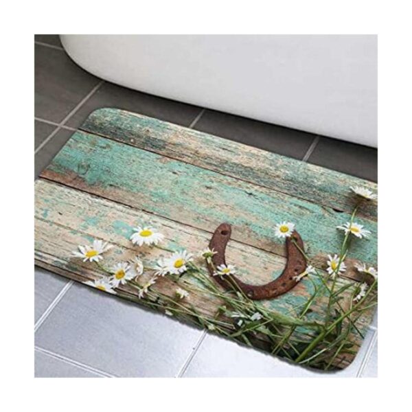 Herradura Alfombra de baño antideslizante con herradura_1