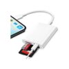 Lector de tarjetas SD para iPhoneiPad adaptador de
