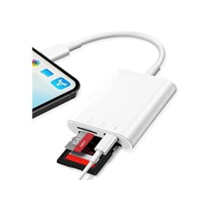 Lector de tarjetas SD para iPhoneiPad adaptador de