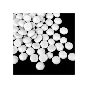 CYS EXCEL Cuentas de piedras preciosas de vidrio blanco_1