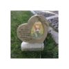 jinhuoba Piedra conmemorativa para mascotas con forma de