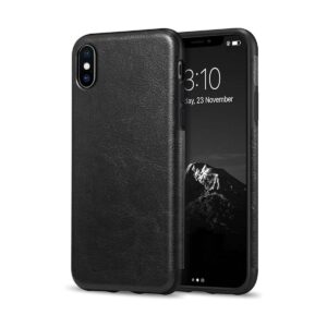 tendlin para iPhone X Funda con Premium piel fuera y flexible_1