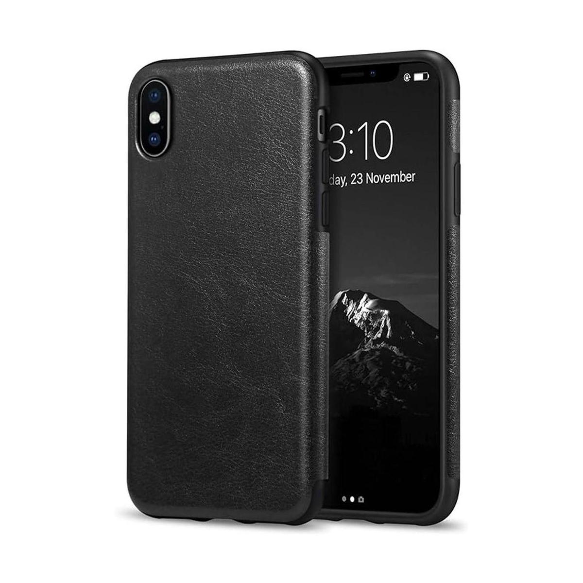 tendlin para iPhone X Funda con Premium piel fuera y flexible