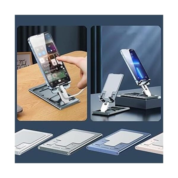 ULIKTO Soporte plegable para teléfono celular ángulo de_6
