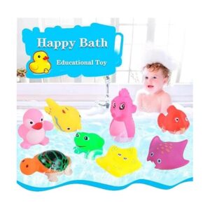 Juego de 18 juguetes de baño preescolares para niños_5