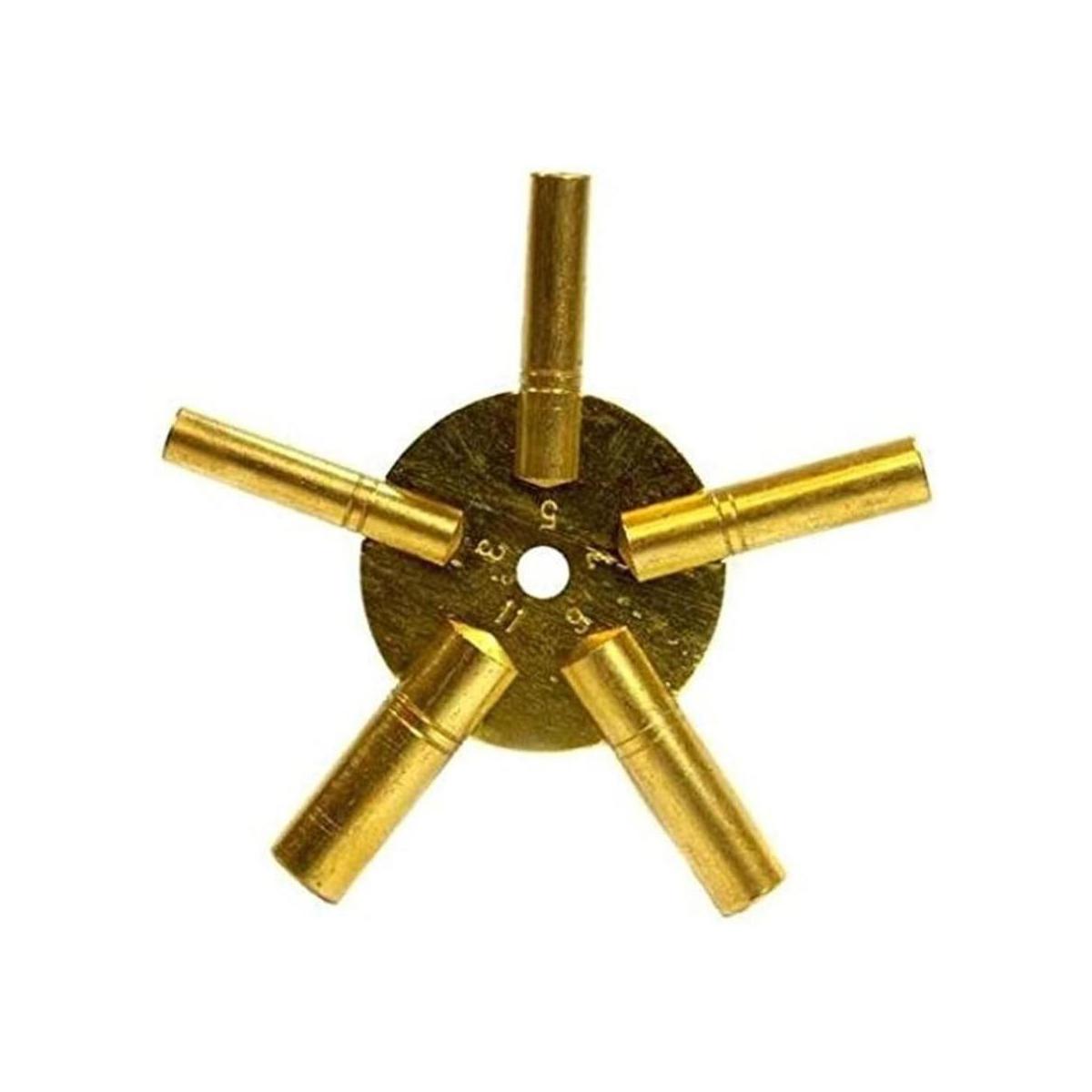 ToolTreaux Llave de reloj universal de latón antiguo ODD