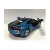 Súpercoche Kinsmart BMW i8 escala 136 Blanco