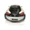 Súpercoche Kinsmart BMW i8 escala 136 Blanco