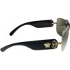 Versace VE 2207Q 10025 Lentes de sol cuadrados de metal_3
