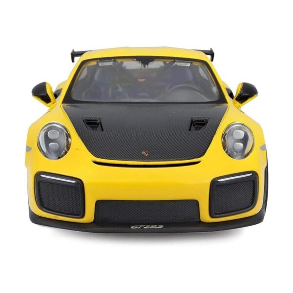 Maisto 124 SE 2018 Porsche 911 GT2 RS AmarilloNegro_2