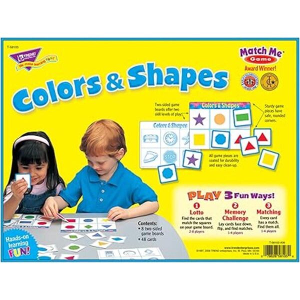 Trend T58103 Trend Colores y Formas Match Me Game edades 36_3