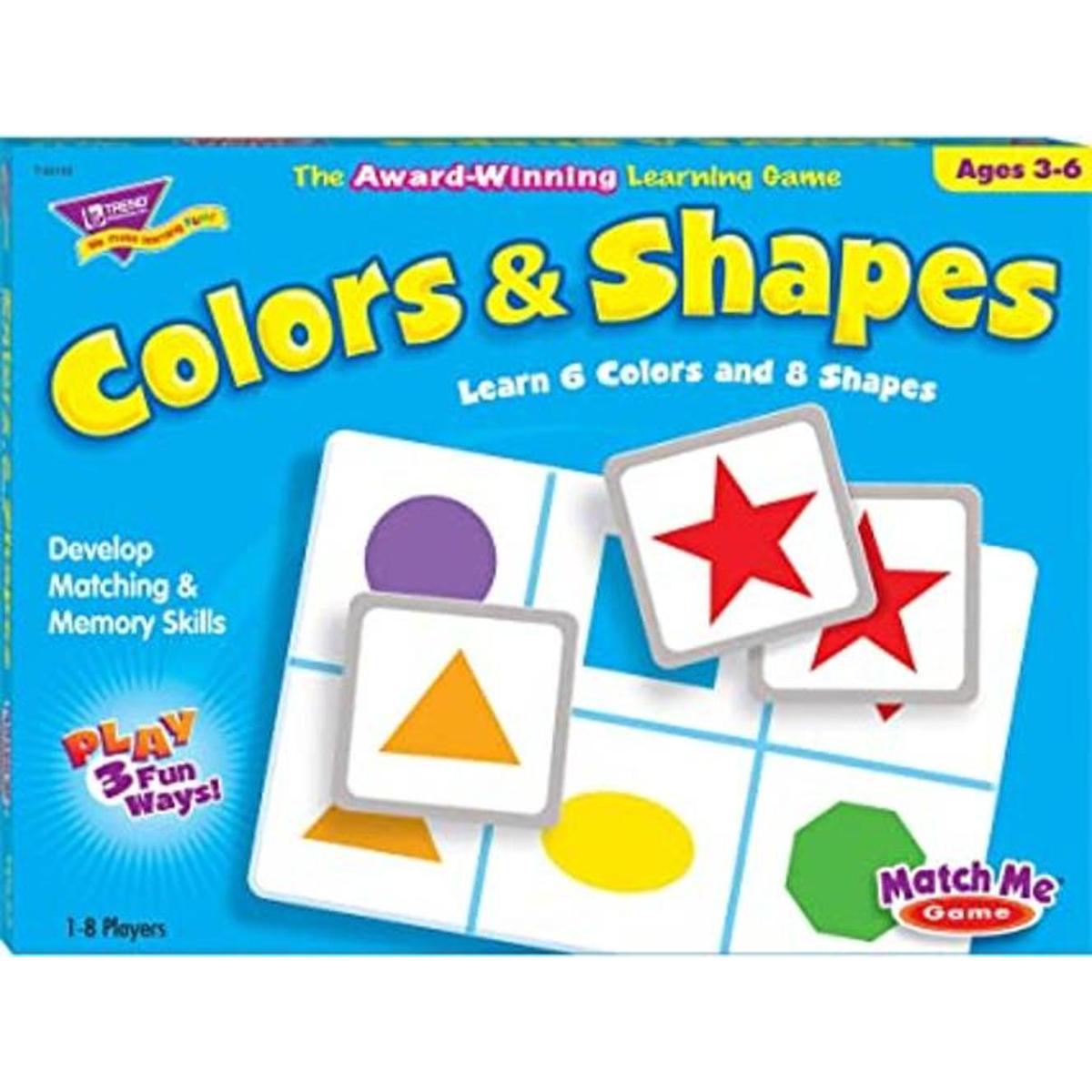 Trend T58103 Trend Colores y Formas Match Me Game edades 36