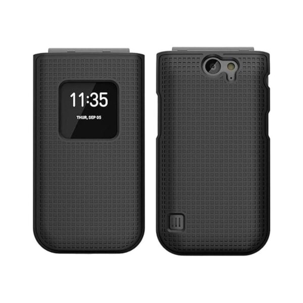 Funda para Nokia 2720 V Flip Phone Nakedcellphone negro_2