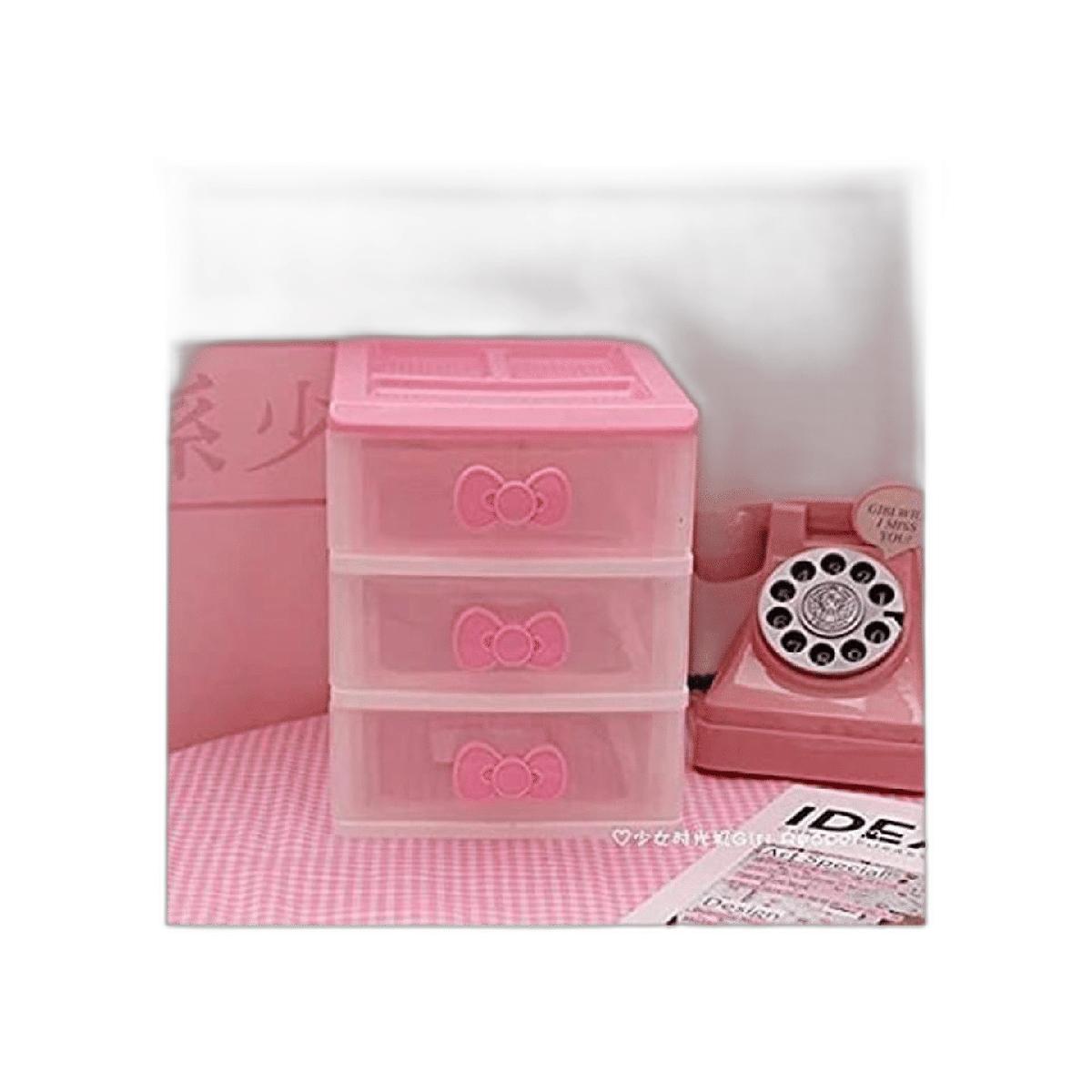 PEXIZUAN Organizador de maquillaje Kawaii Kawaii para