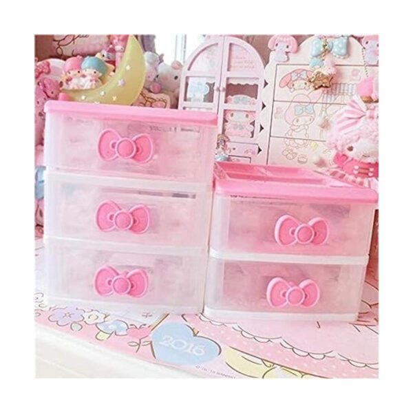PEXIZUAN Organizador de maquillaje Kawaii Kawaii para