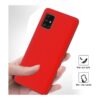 Meifei Funda para Samsung Galaxy A71 5G funda de silicona_4