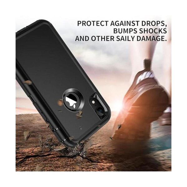 Mieziba Funda para iPhone XR resistente a prueba de_2