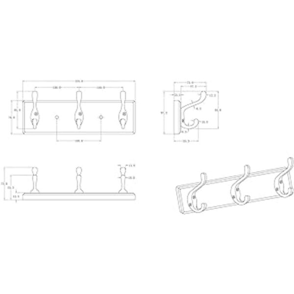 Richelieu Hardware T36709184 Gancho de utilidad de 10.039_5