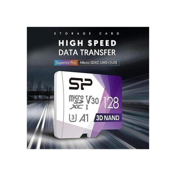Silicon Power Tarjeta micro SD de 128 GB U3 SDXC de hasta_2