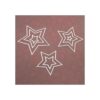 Troqueles de metal diseño de estrellas de amor de