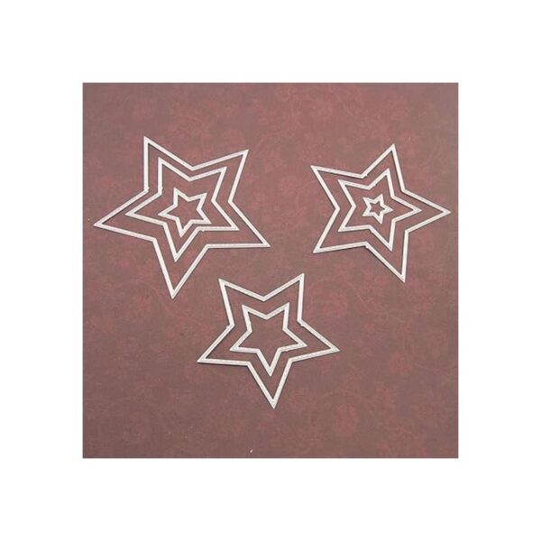 Troqueles de metal diseño de estrellas de amor de