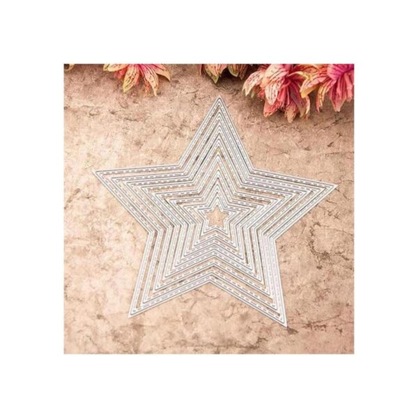 Troqueles de metal diseño de estrellas de amor de
