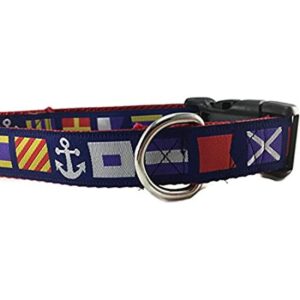 Nautical perro collar caninedesign Hebilla de liberación_1