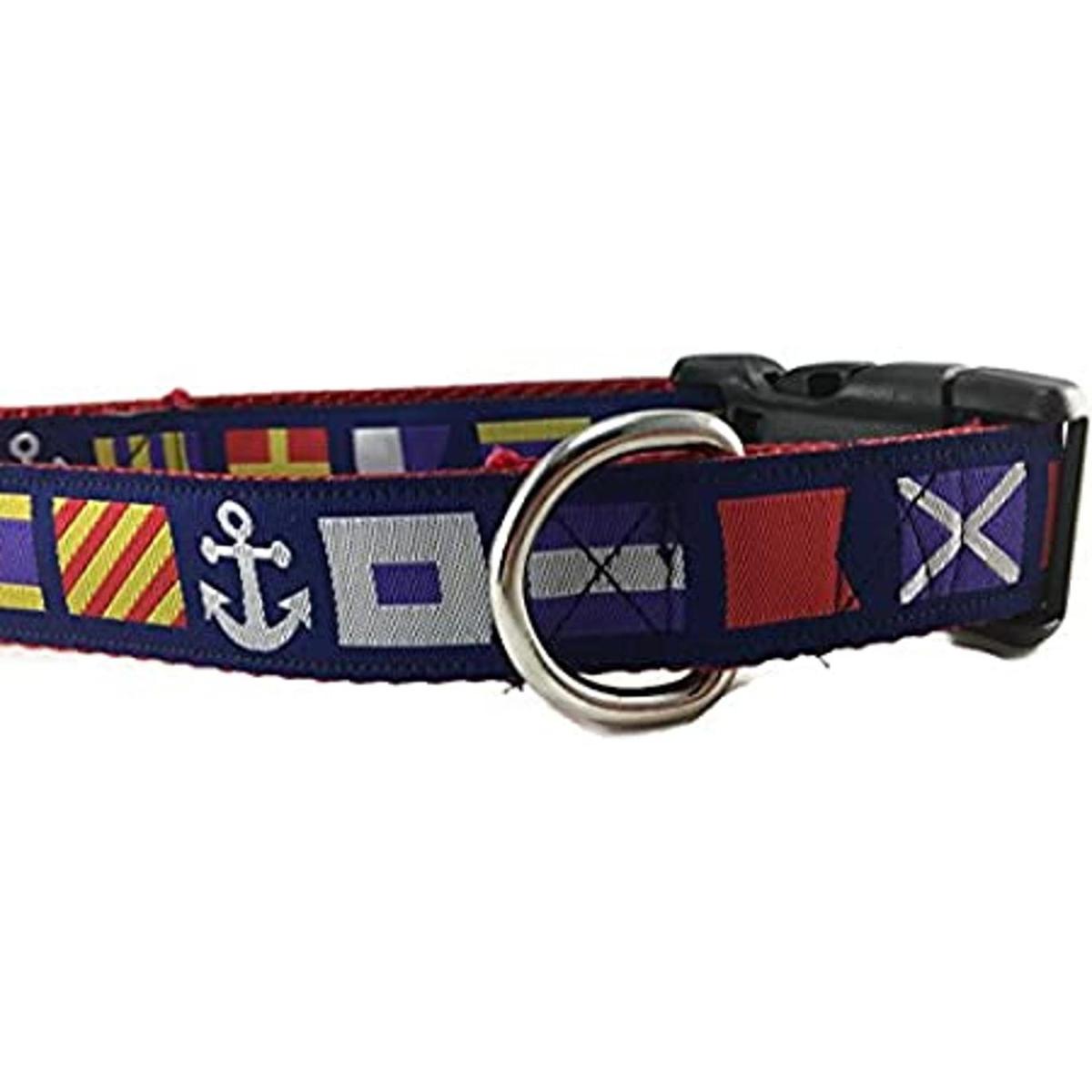Nautical perro collar caninedesign Hebilla de liberación