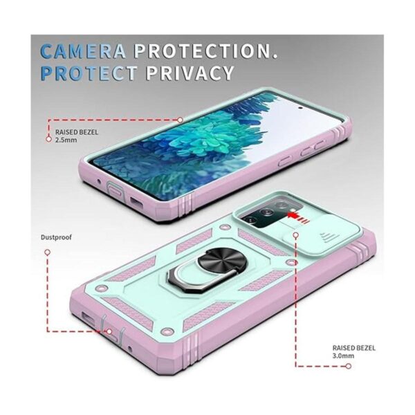 DAWEIXEAU Funda para Galaxy S20 FE a prueba de golpes_4
