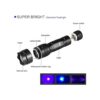 UltraFire Linterna UV de luz negra Super Power UV 395405