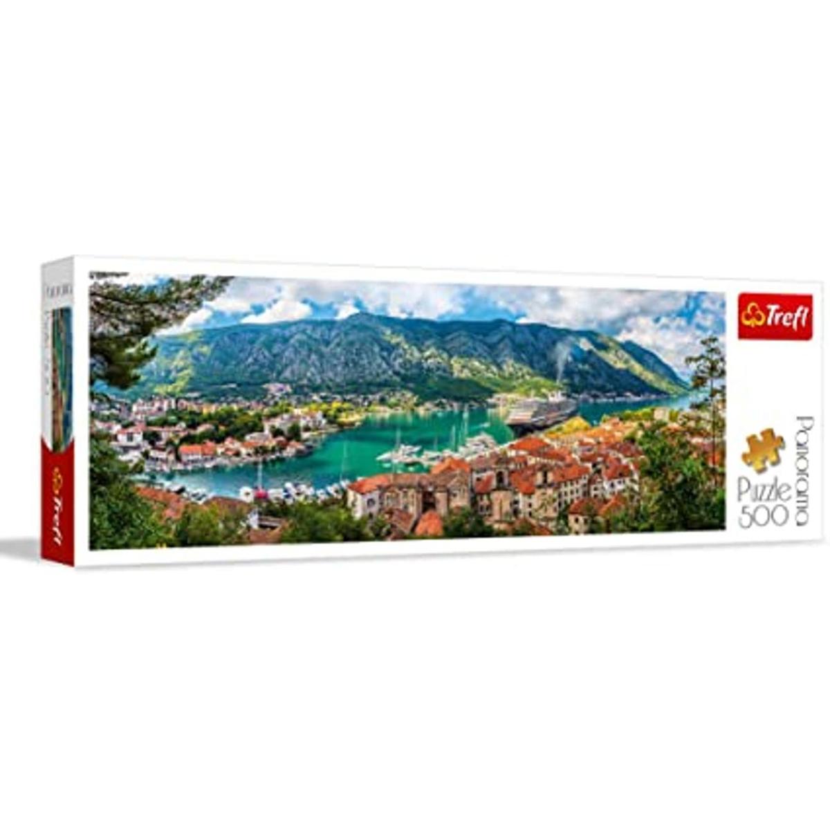 Trefl 500 Piece Panorama Jigsaw Puzzles Kotor Montenegro