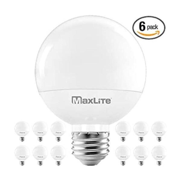 Maxlite G25 bombillas LED globo equivalentes a 40 W 450_1