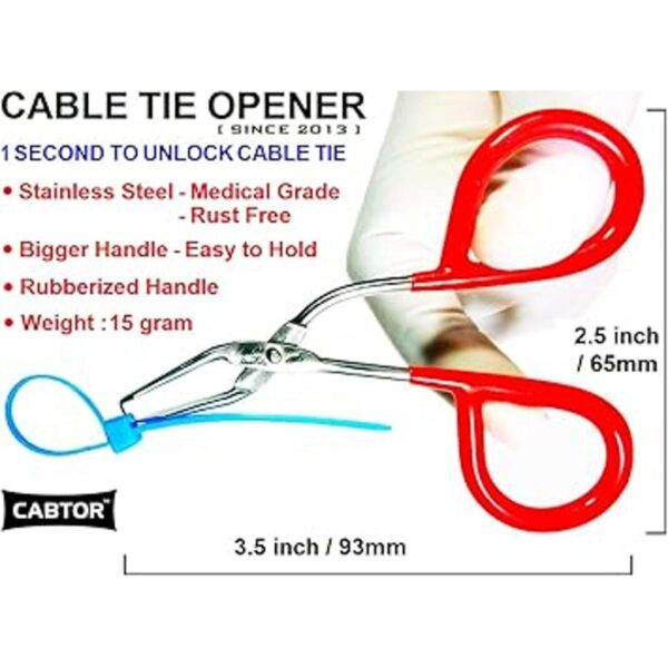 Abridor de cables Solo 1 segundo para desbloquear la_3