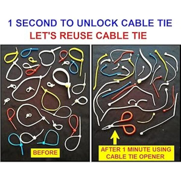 Abridor de cables Solo 1 segundo para desbloquear la_2