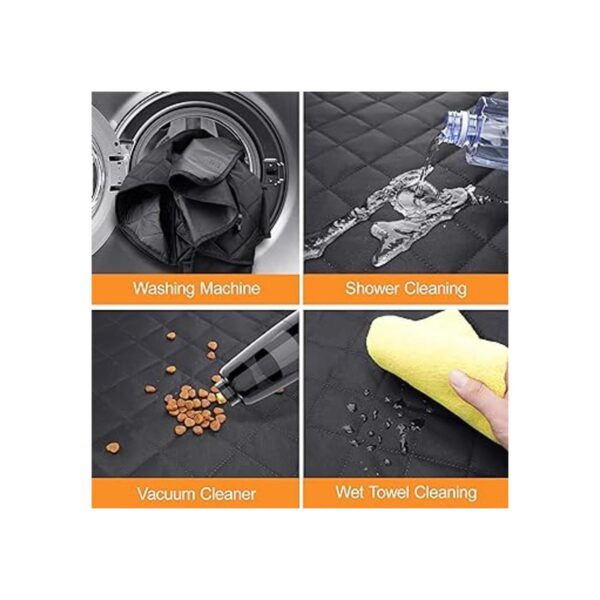 Protector de funda de asiento trasero para perro para_5