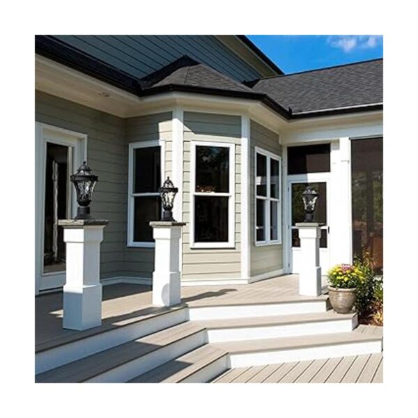 Design House 588897BLK Base de muelle para exteriores