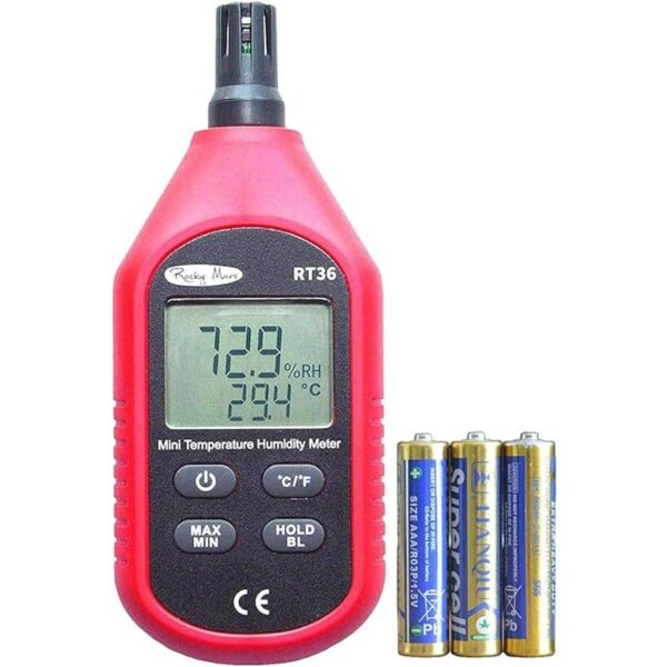 rockymars rt36 Temperatura y la humedad medidor humedad_1