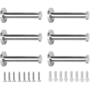 KINJOEK Gancho de pared para albornoz acero inoxidable