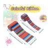 Craftdady 2 rollos de cinta de serape mexicano de color_3