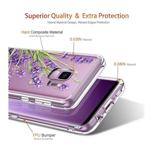 GiiKa Funda de teléfono Samsung Galaxy S9 protección_4