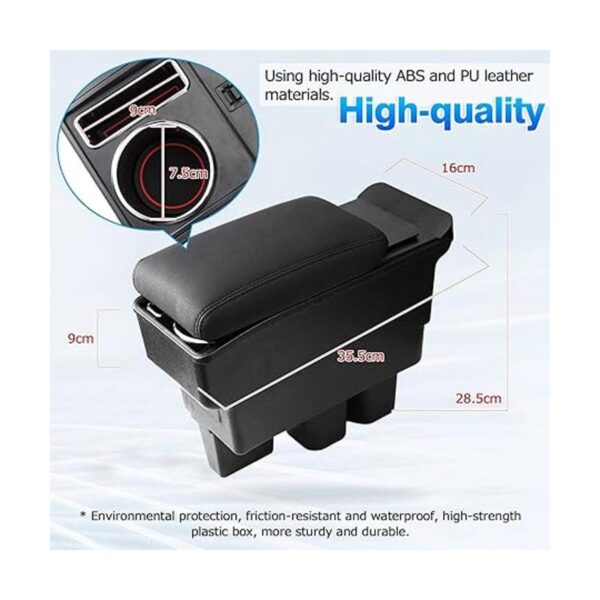 Autorder Caja de almacenamiento para consola central_3