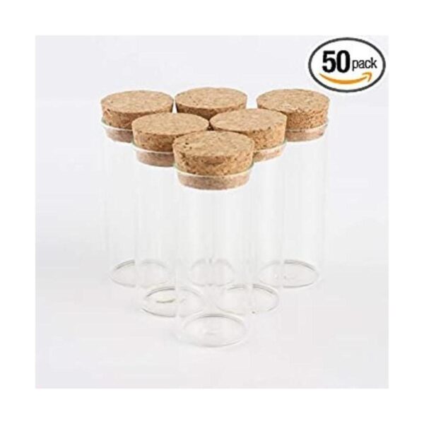 JIUYUE Glass Bottles with CorkPotion Bottles.1.01 Oz50_1