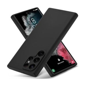 Varikke Funda S22 Ultra de silicona líquida Skin Touch_1