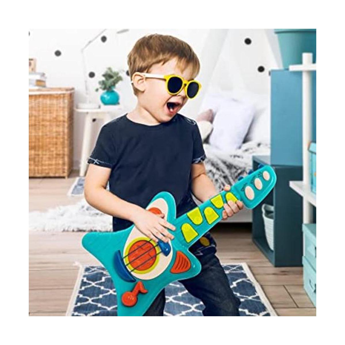 Battat Guitarra de juguete para niños pequeños niños