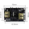hiletgo 2 piezas impresora 3d accesorios 30 A MOS tubo