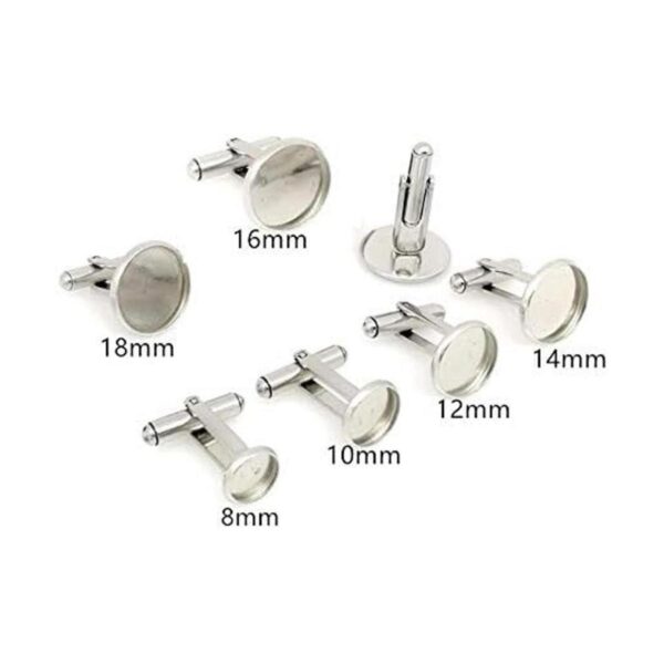 SHUNAE 10 unidades de acero inoxidable 0.472 in 0.551 in
