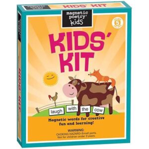Juego para niños de palabras para la nevera poemas y_1