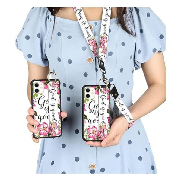 KANGHAR Funda compatible con iPhone 11 con diseño floral_3