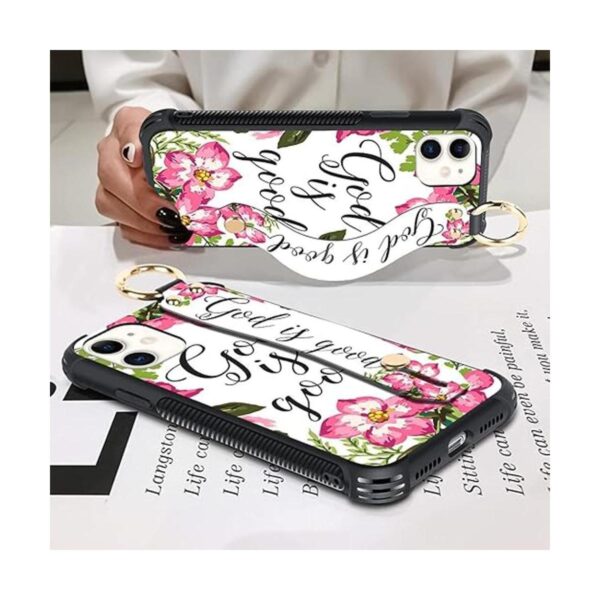 KANGHAR Funda compatible con iPhone 11 con diseño floral_2