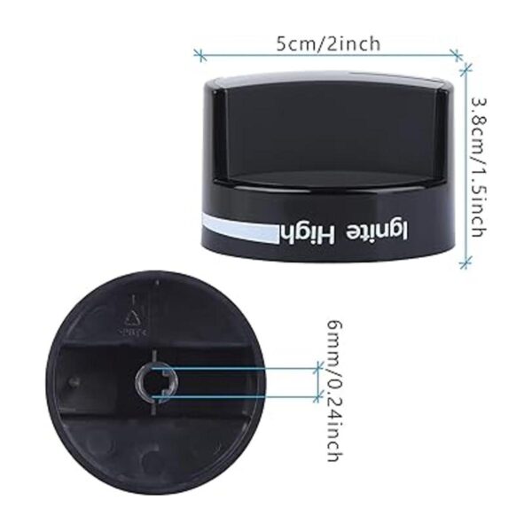 W10339442 Pomo para estufa de gas pomos de control de